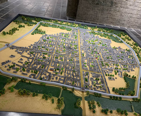 拜泉县建筑模型